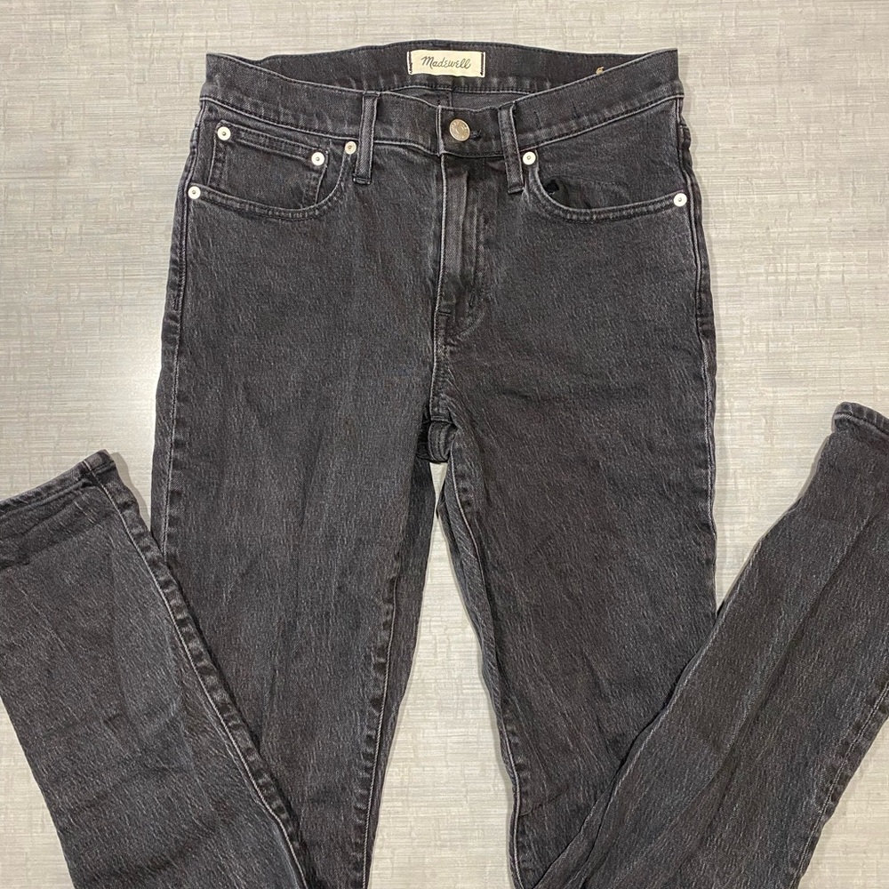 Madewell Women's black slim boyjean Jeans